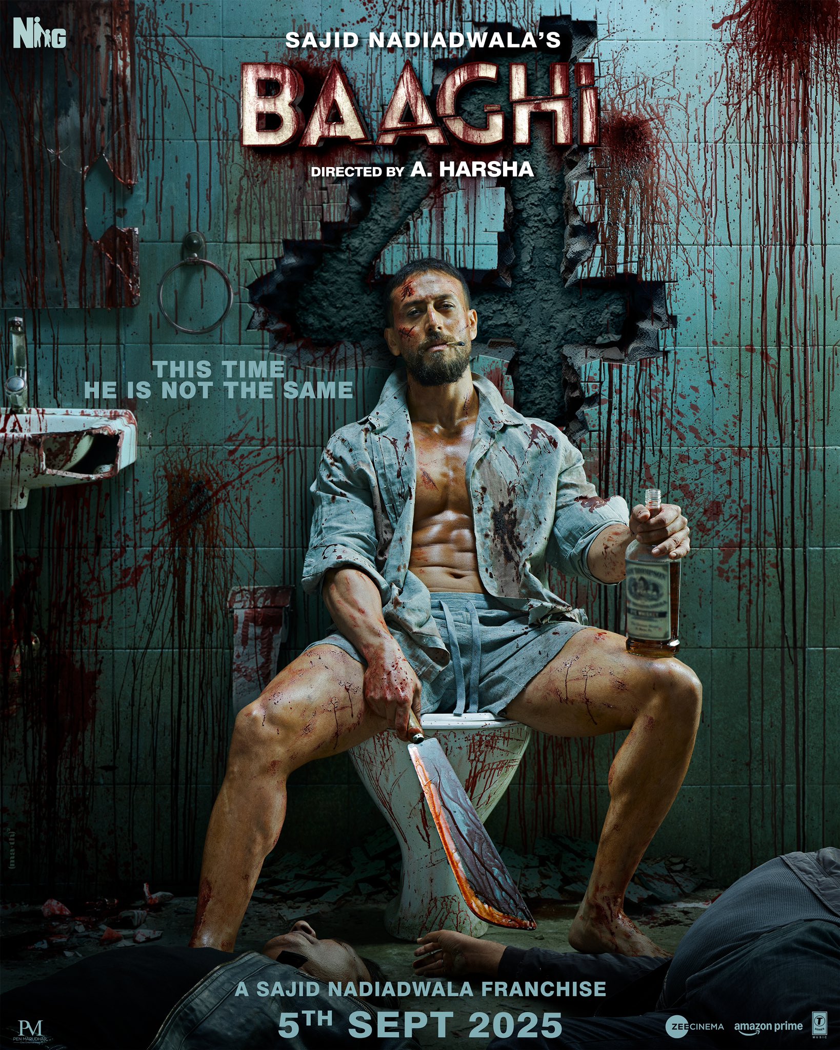 Download Baaghi 4 2025 Hindi HDTC Movie – Filmyzilla, VegaMovies, 9xMovies, 7StarHd